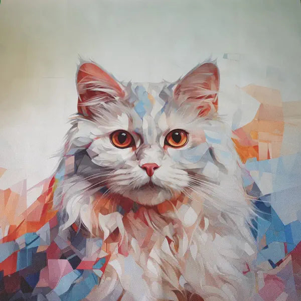 Motiv Katze weiß