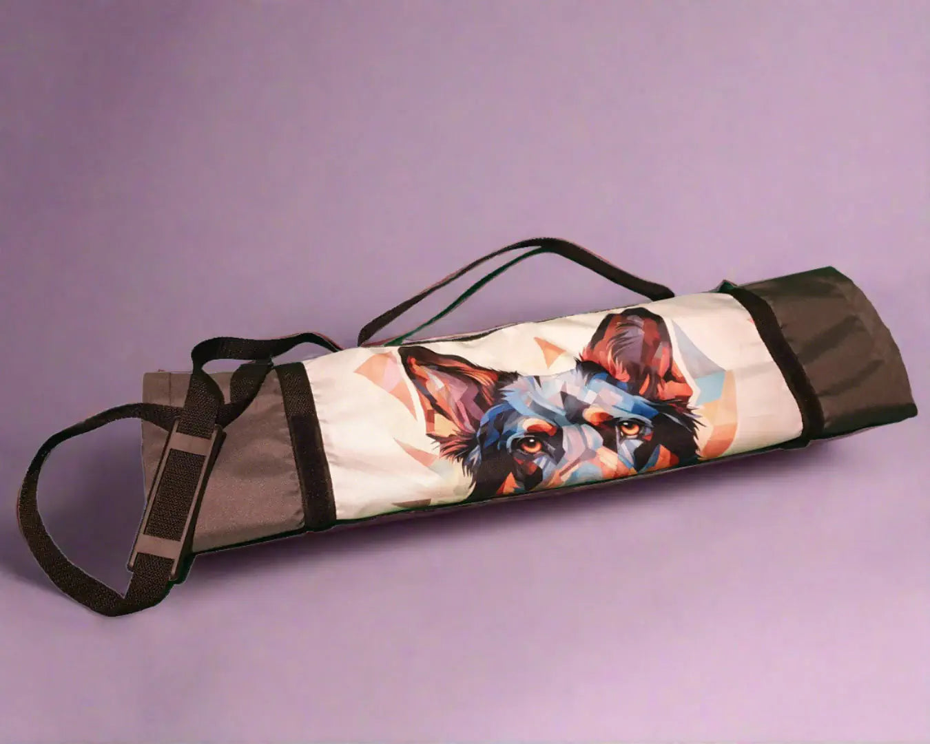 Reisetasche für Haustiere gerollt