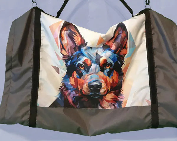 Reisetasche für Haustiere hängend