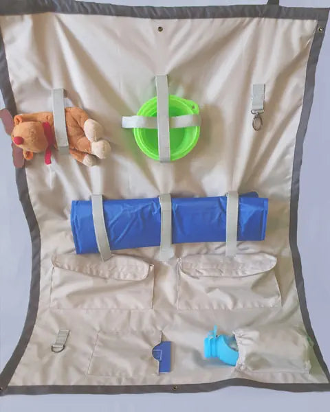 Reisetasche für Haustiere innen mit Füllung