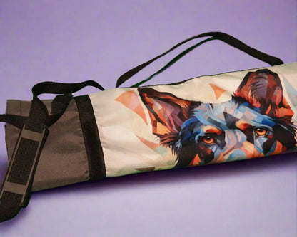 Reisetasche für Haustiere gerollt